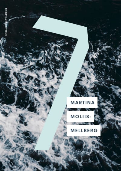 Pärmen till Martina Moliis-Mellbergs bok "7".