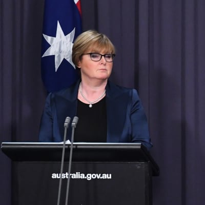 Premiärminister Scott Morrison och försvarsminister Linda Reynolds lamrade allmänheten om cyberattackerna i en presskonferens på fredagen.