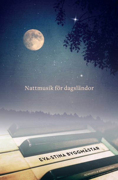 Pärmen till Eva-St9ina Byggmästars diktbok "Nattmusik för dagsländor".