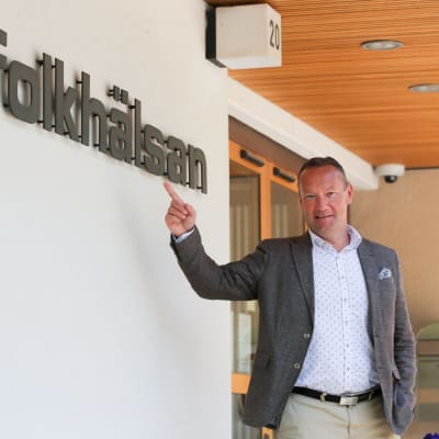 Johan Johansson blir vd för Folkhälsans nygrundade fastighetsbolag.
