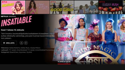 Netflix-serien Insatiable anklagas för "fatshaming". 