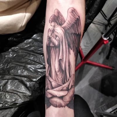 Tatuerad ängel