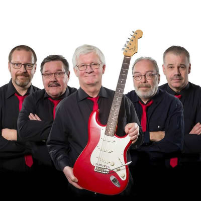 The Re-Sounds, instrumentalband, Skellefteå, Jari Kesti, Ulf Forsström, Gösta Jonsson, Christer Olofsson, Thomas Ståhl