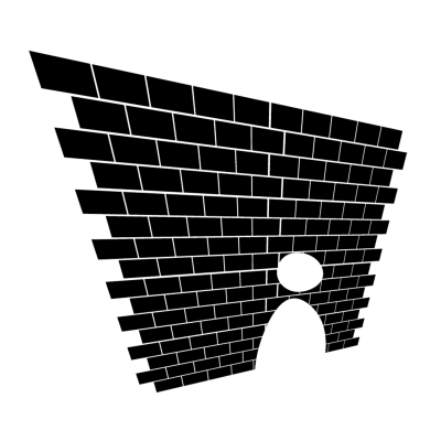 Muren är en symbol för hinder.