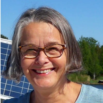 Skrivarkursledaren och författaren Åsa Stenvall-Albjerg.