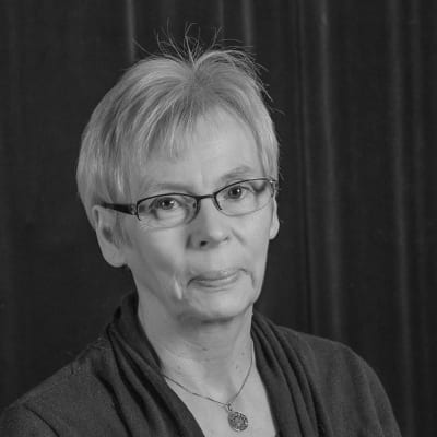 Personporträtt av Christine Saarukka.