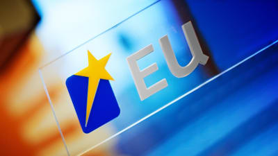 Bakgrundsbild med loggan för EU-valet 2014.
