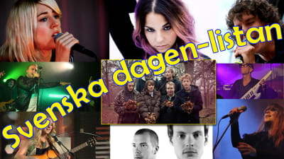 Några av artisterna på Radio X3Ms svenska dagen-lista