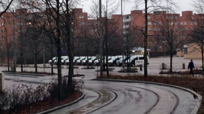 Polisbilar i rad