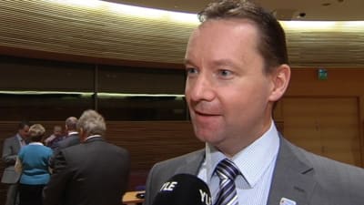 SFP:s partisekreterare Johan Johansson