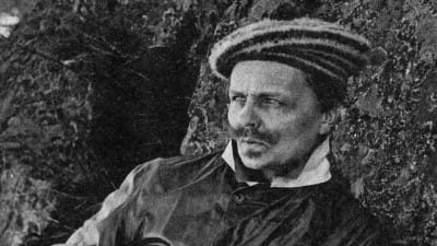 August Strindbergs i fotografiskt självporträtt