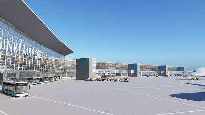 Utvidgningen av Helsingfors-Vanda flygplats väntas vara klar år 2020.
