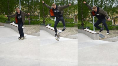 Sebastian Pihl i Pargas skatepark