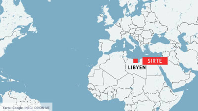 Sirte i Libyen