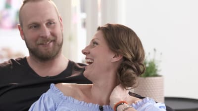 Robert Helenius och Sandra Helsing