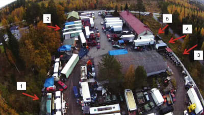 Bärplockares bostäder