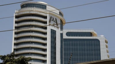 Pearl of Africa-hotellet i Kampala, Uganda.