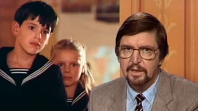 TV-nytt om Ingmar Bergman som regissör för Fanny och Alexander.