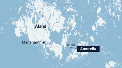 Viking lines fartyg m/s Amorella har gått på grund utanför Åland.