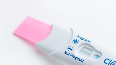 Ett negativt graviditetstest