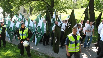 Svenska motståndsrörelsen demonstrerar 2007