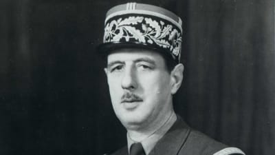 General Cahrles de Gaulle.