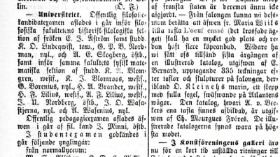 Hufvudstadsbladet den 24 maj 1882.