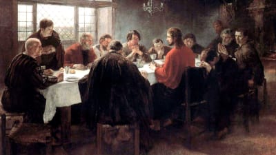 Jesu sista måltid av Fritz von Uhde