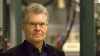 Professor Seppo Niemi vid Vasa universitet.