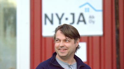 Kenneth Turpeinen, vd på NY-JA i Nykarleby.
