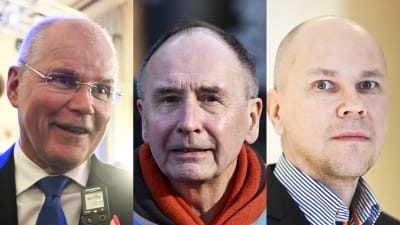 Jarmo Lindberg, Pekka Toveri och Mika Rämet i en collagebild.