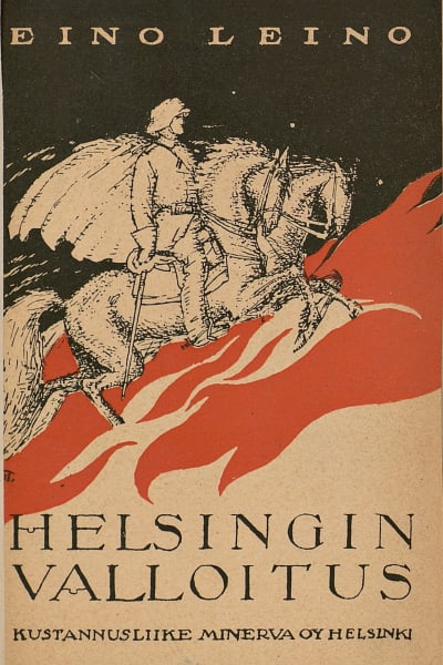 Omslaget till Eino Leinos verk Helsingin valloitus.
