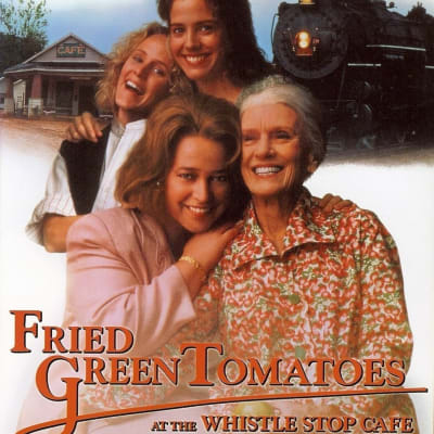 Reklamposter till filmen Stekta gröna tomater på Whistle Stop Café. Fried Green Tomatoes.