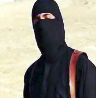 Skärmdumpar från ISIS terroristvideon. 
