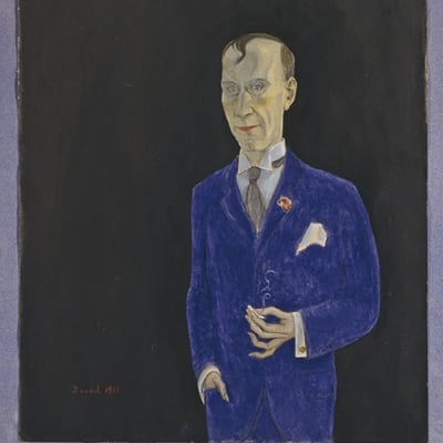 Nils Dardels målning av David Sprengel.