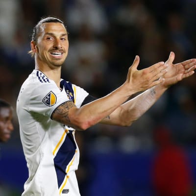 Zlatan Ibrahimovic gör väl ifrån sig i USA.