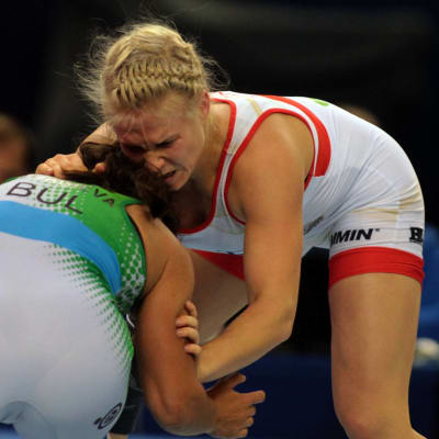 Petra Olli brottas i VM