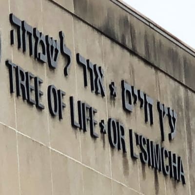 Synagogan Tree of Life i Pittsburgh, Pennsylvania, USA