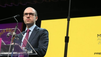 New York Times chefredaktör A.G. Sulzberger.