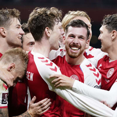 Tanskan miesten jalkapallomaajoukkueella pyyhkii hyvin