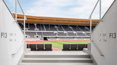 Bild på Olympiastadion.