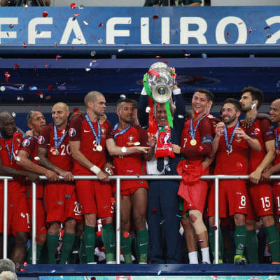 Portugali vei Euroopan mestaruuden vuonna 2016 Ranskan isännöimissä kilpailuissa 
