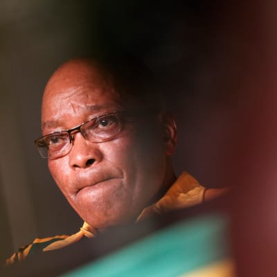 Etelä-Afrikan presidentti Jacob Zuma.