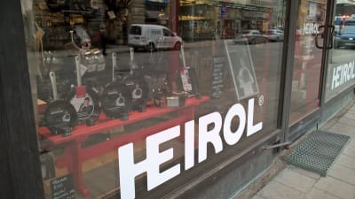 S:t Karinsföretaget Heirol har också en egen butik i Åbo.