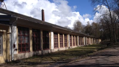 Vackra byggnader i Björkboda lås