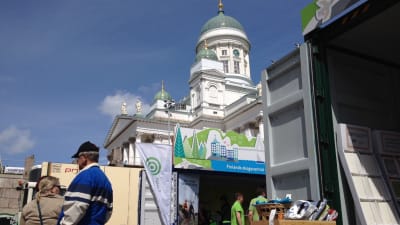 Popup Österbotten på Senatstorget i Helsingfors 2015