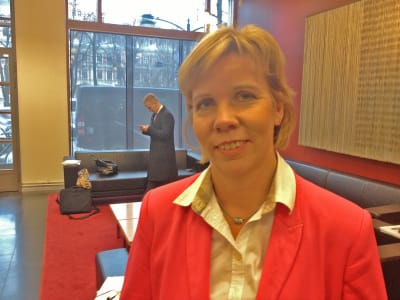 Justitieminister Anna-Maja Henriksson