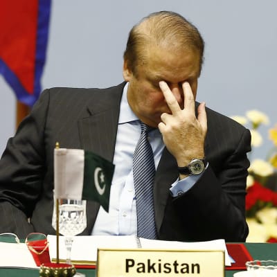 Pakistanin pääministeri Nawaz Sharif joutui väistymään tehtävästään vuonna 2017 korruptiotutkinnan vuoksi.