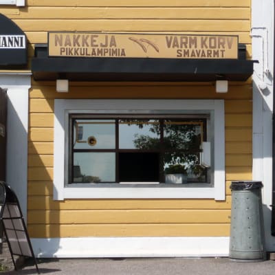 Frysarns korvkiosk.