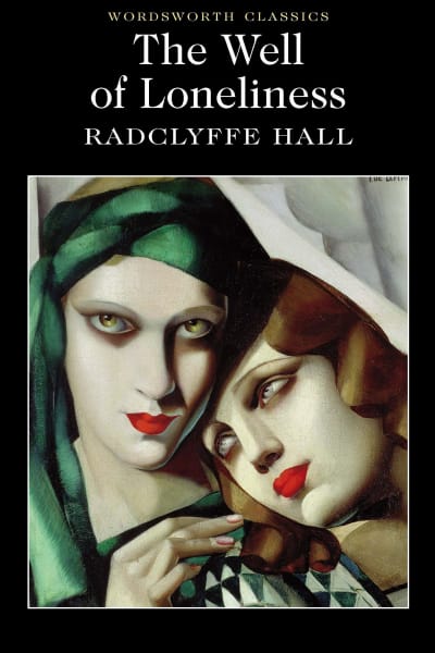 Pärmbild till Radclyffe Halls "Well of loneliness"